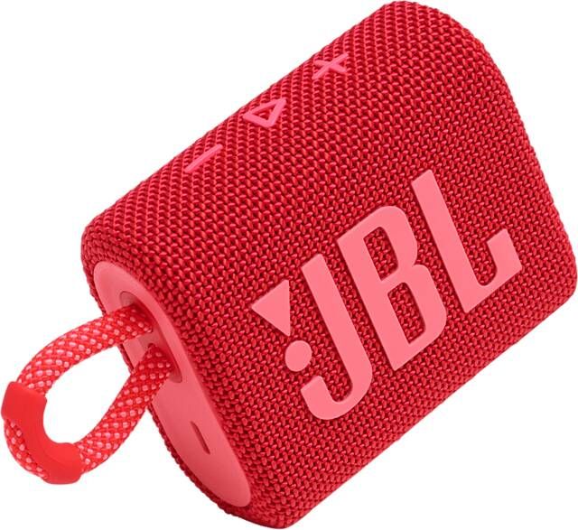 JBL Go 3 Draagbare Waterbestendig Bluetooth Speaker Rood