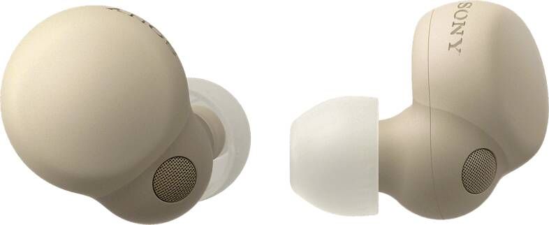 Sony LinkBuds S WF LS900NC Echte Draadloze Ruisonderdrukkende Koptelefoon Ecru
