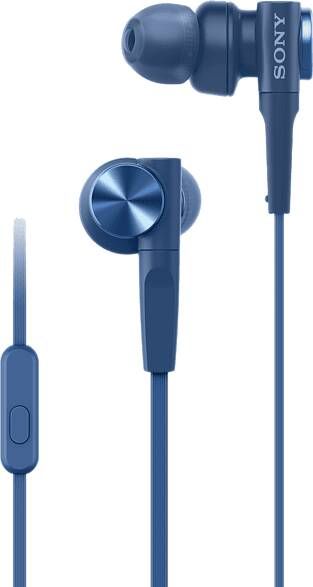 Sony in ear oordopjes MDR XB55APL(Blauw )