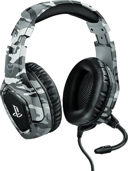 Trust Gxt 488 Forze PS4 Gaming Headset Playstation Camo Grijs