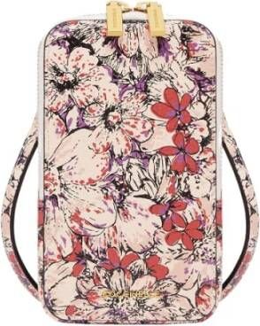 Coccinelle Flor Flower Print Smartphone Holder , Roze, Dames