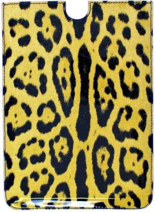 Dolce & Gabbana Telefoon accessoires , Geel, Unisex