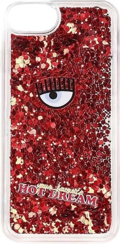 Chiara Ferragni Hot Dream Cover iPhone 8 Collection, Rood, Dames