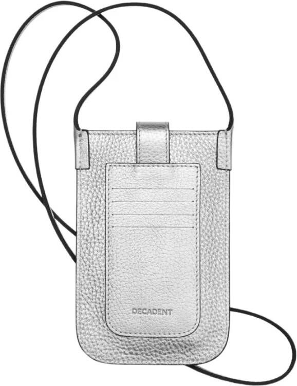 Decadent Copenhagen Fiona Mobile Crossbody Bag , Grijs, Dames