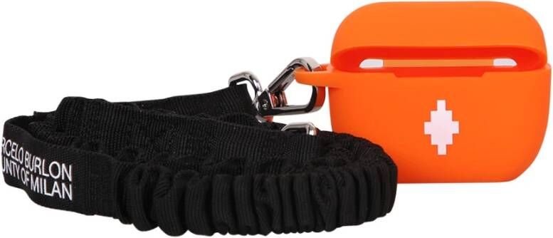 Marcelo Burlon Telefoon accessoire , Oranje, Heren