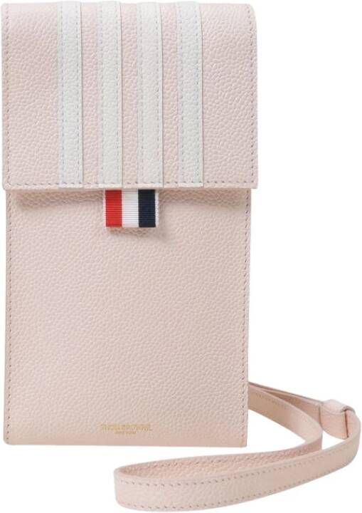 Thom Browne Crossbody telefoonhouder , Roze, Heren