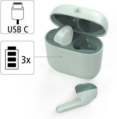 Hama Bluetooth hoofdtelefoon Bluetooth® hoofdtelefoon "Freedom light", in ear, Earbuds spraakbesturing