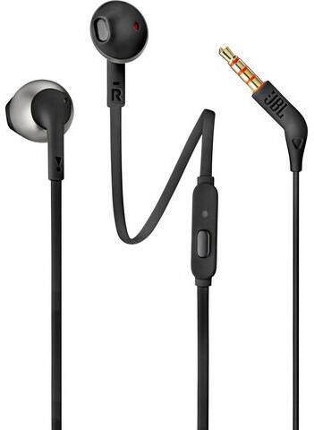 JBL in ear hoofdtelefoon Tune 205 T205(Zwart )