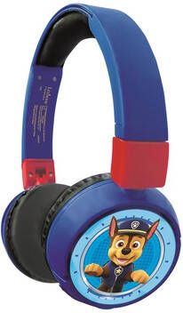 Lexibook Paw Patrol 2 in 1 Bluetooth hoofdtelefoon voor kinderen met ingebouwde microfoon