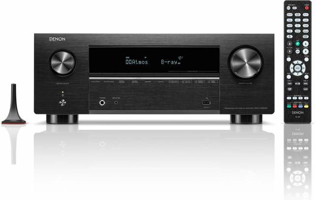 Denon AVC X3800H 9.4 Kanaals 8K AV Receiver Zwart