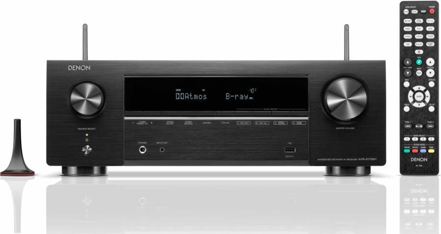 Denon AVR X1700H 7.2 Surround Receiver Zwart
