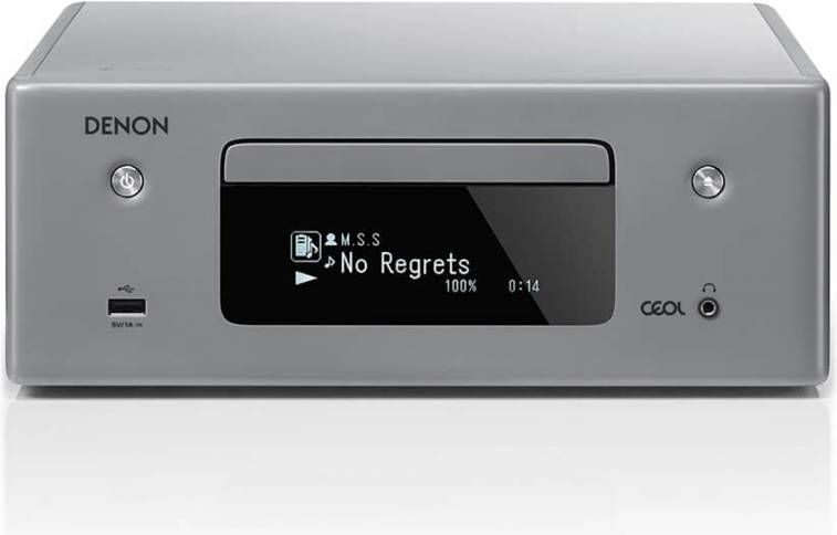 Denon RCD-N10 GRIJS Netwerk cd speler