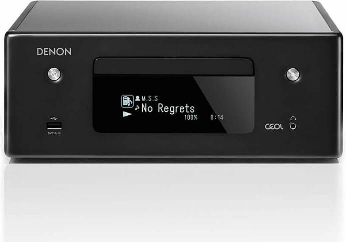 Denon RCD-N10 ZWART Netwerk cd speler
