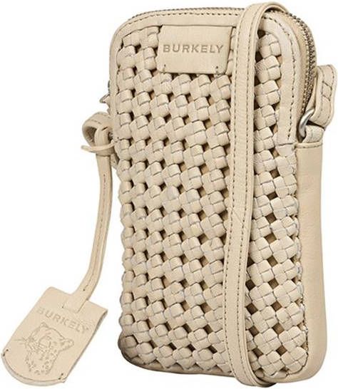Burkely Mobile bag Brave Braidie , Wit, Dames