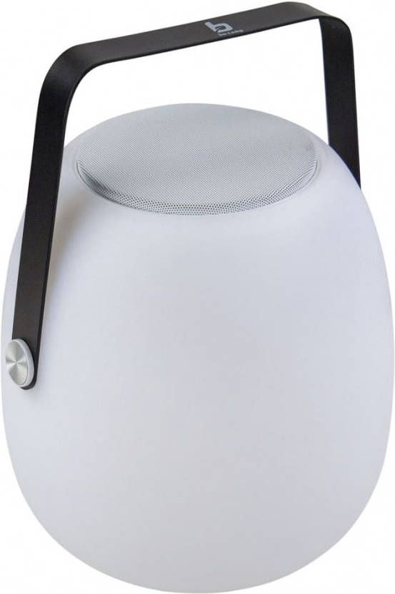 Bo-Camp Bo Camp Tafellamp met Bluetooth speaker Wade LED wit en zwart