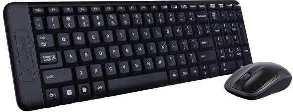 Logitech Wireless Combo MK220 toetsenbord + muis Desktopset