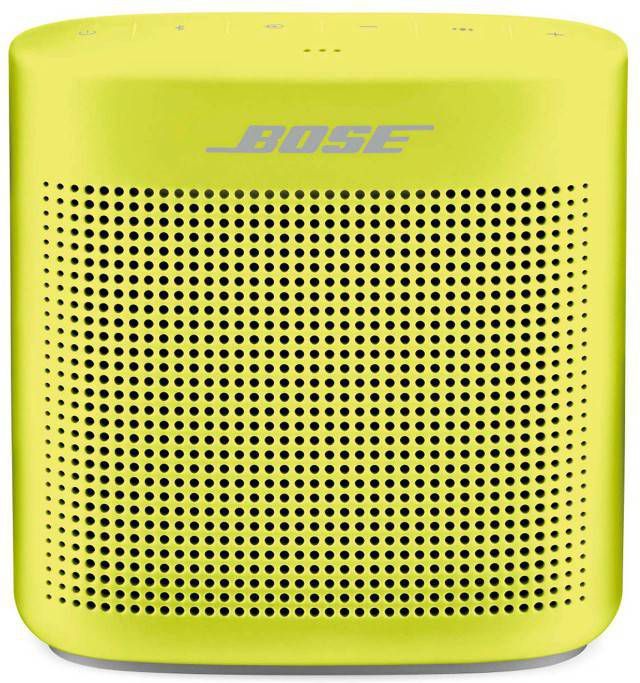 Колонка желтая. Bose SOUNDLINK Flex.