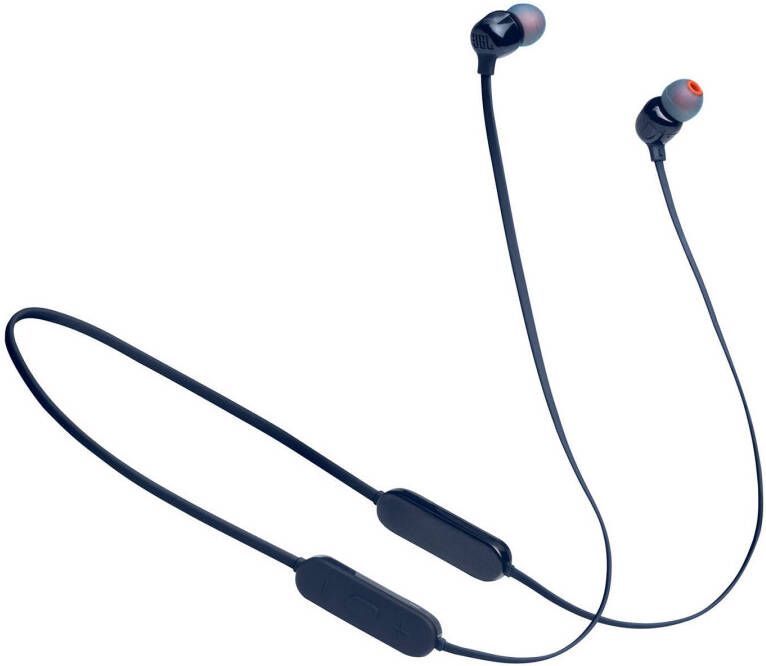 JBL in ear draadloze oortjes Tune 125 BT(Blauw )