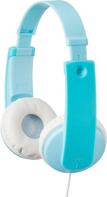 JVC HA-KD7ZE On-ear kids koptelefoon Blauw
